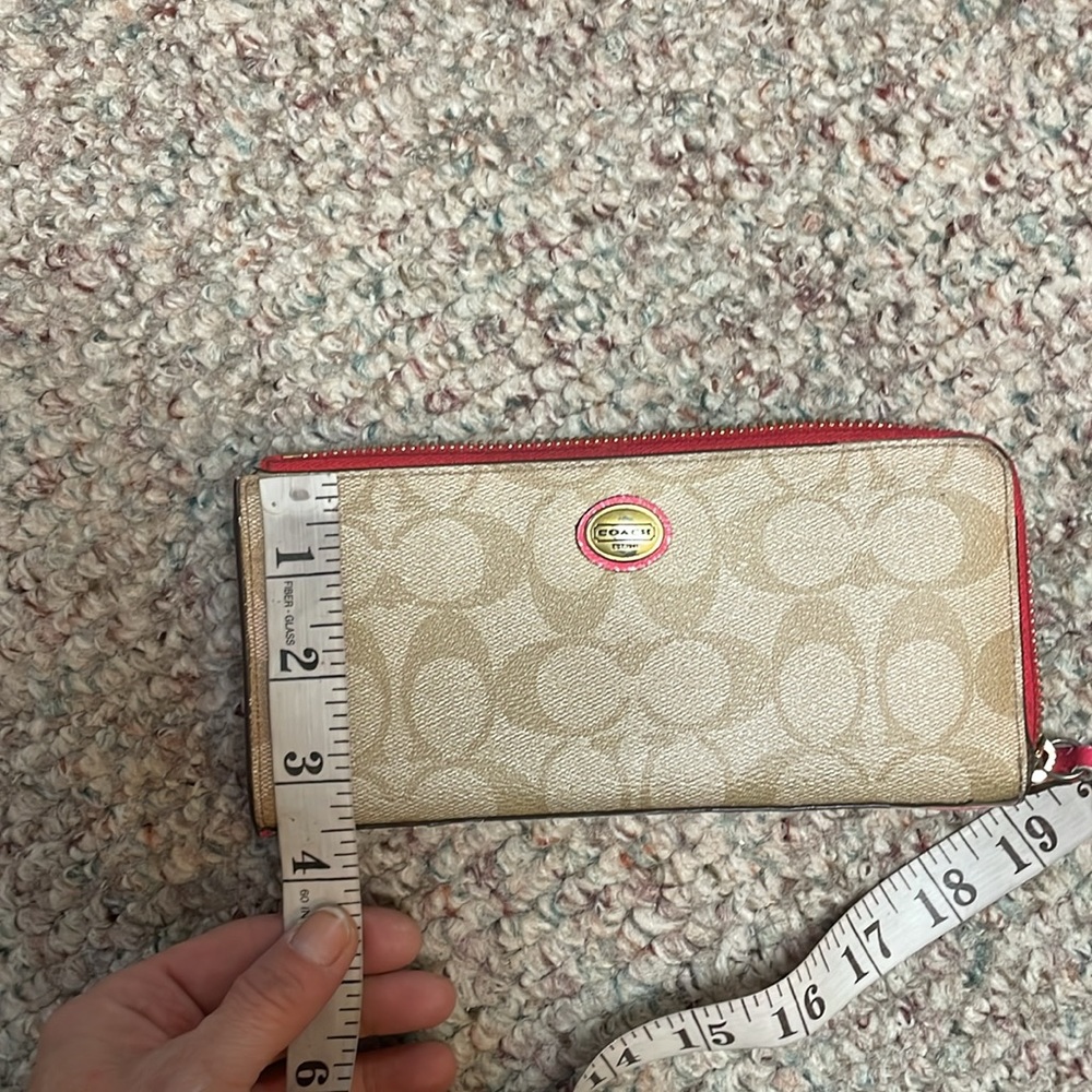 Coach long wallet - Picture 7 of 10